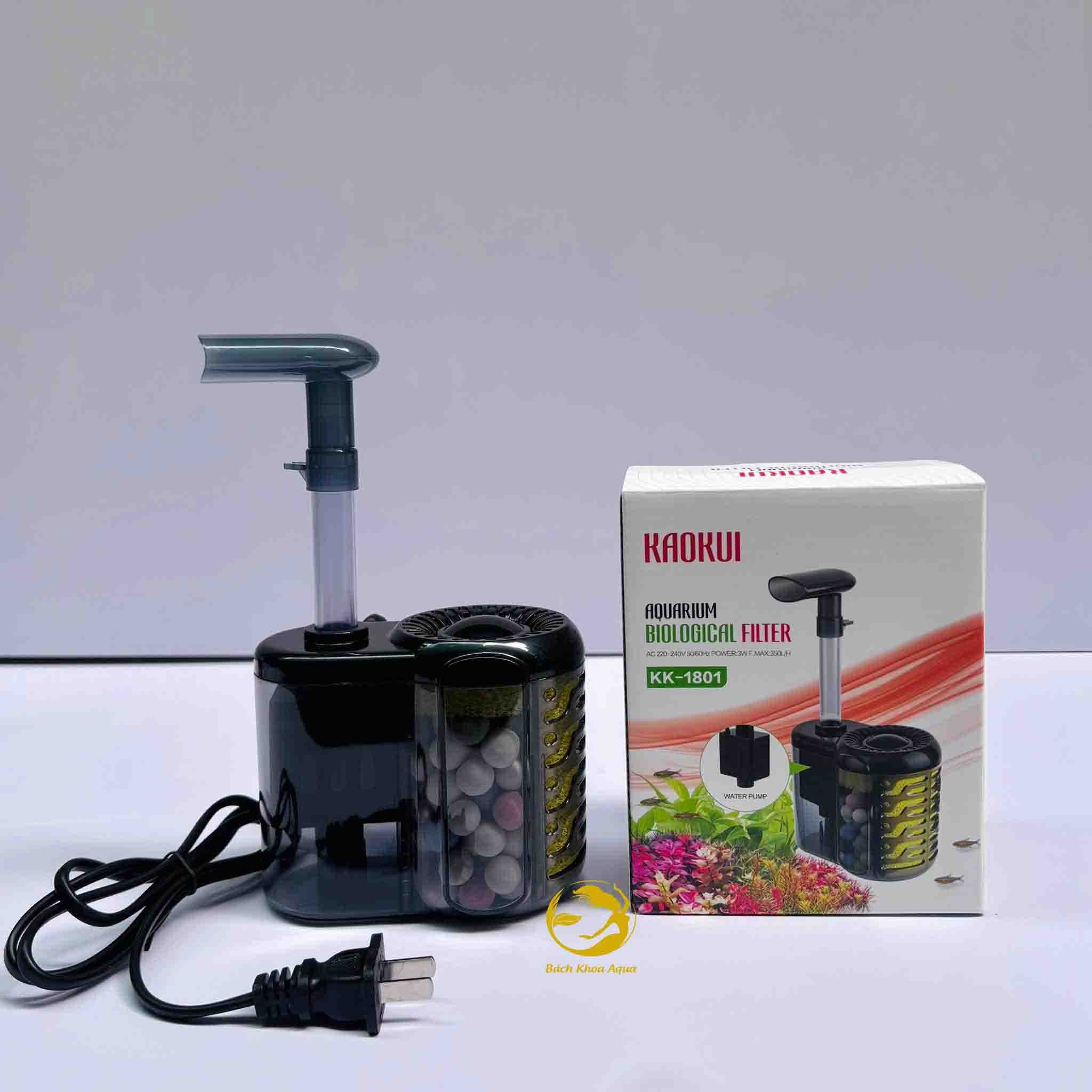 Lọc vi sinh Kaokui KK-1801 (có bơm) / KK-1811 (không bơm) đã kèm vật liệu lọc